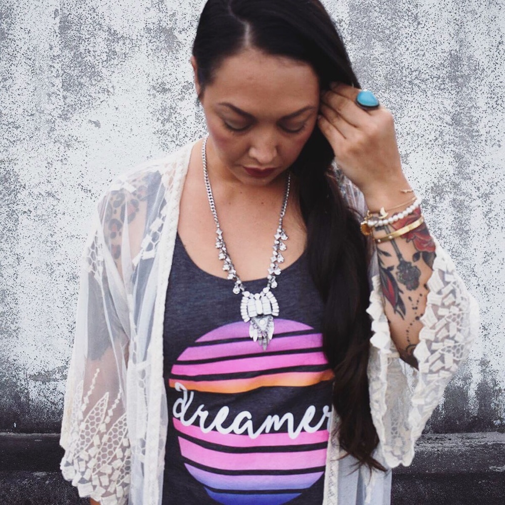 Dreamer Graphic Tank Top - Picture 2 of 4